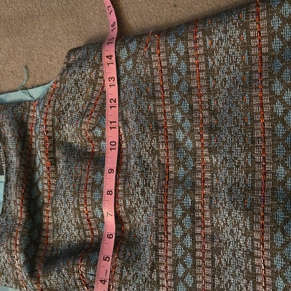 Adrianna Papell Multicolor Patterned Mini Dress - Picture 8 of 12